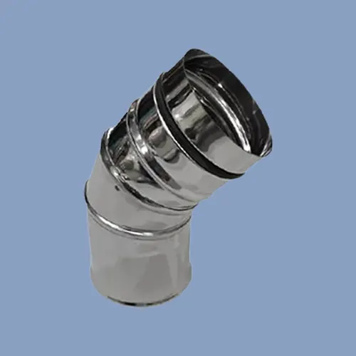 Chimeneas de pared simple inoxidable